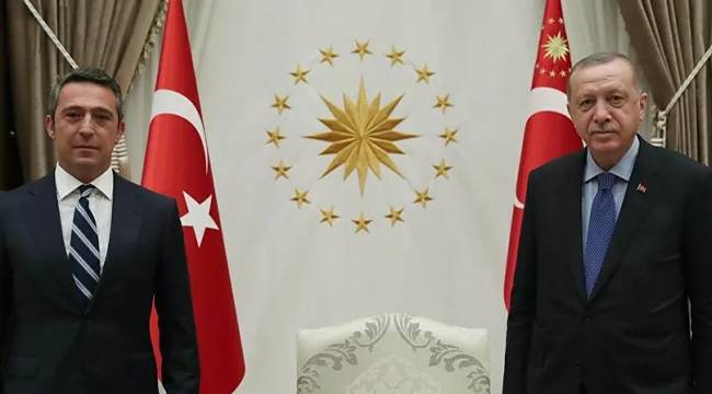 Cumhurbaşkanı Erdoğan, Ali Koç'u kabul etti