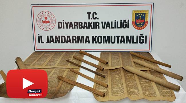 Diyarbakır’da tarihi eser kaçakçıları suçüstü yakalandı