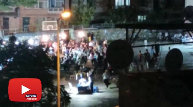 Düğün davetlileri ölüme meydan okudu