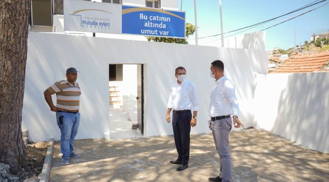 ERGİN: MAHALLE EVLERİ BELEDİYEYE AÇILAN KAPILAR OLACAK.