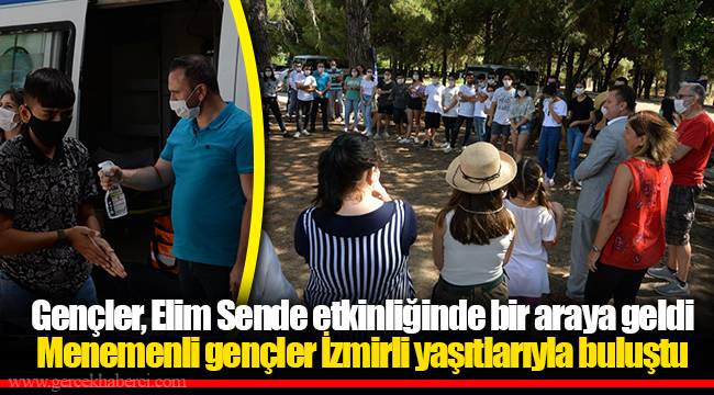 Gençler, Elim Sende etkinliğinde bir araya geldi