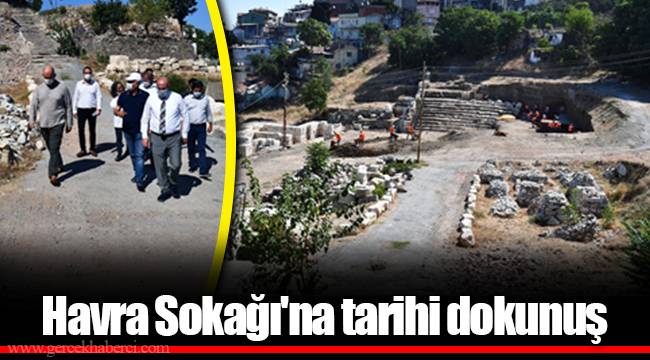 Havra Sokağı'na tarihi dokunuş