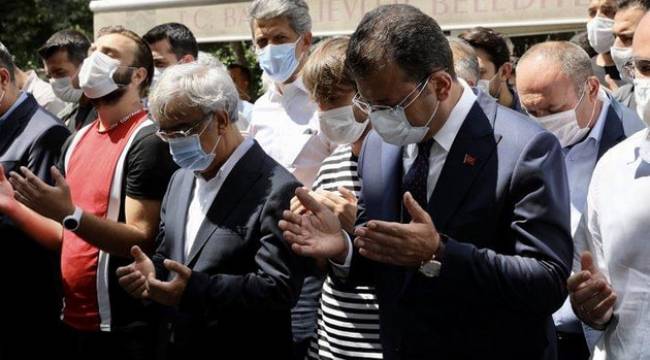İmamoğlu HDP'li Sancar’ın kardeşinin cenazesine katıldı