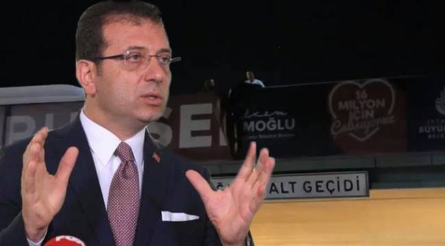 İmamoğlu'ndan Kanal İstanbul afişlerinin polisler tarafından sökülmesine tepki: Kimse susup oturmamızı beklemesin!