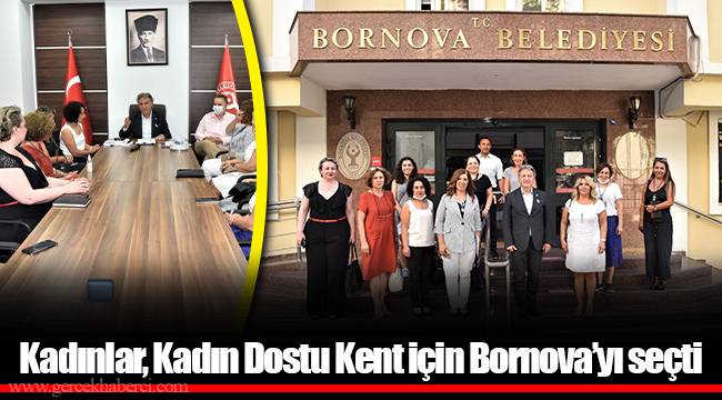 Kadınlar, Kadın Dostu Kent için Bornova’yı seçti