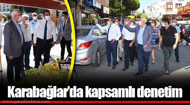 Karabağlar’da kapsamlı denetim