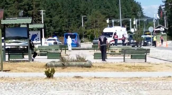 Karantinada olmak yerine Abant'a geldiler