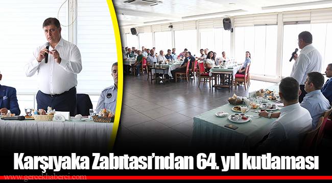 Karşıyaka Zabıtası’ndan 64. yıl kutlaması