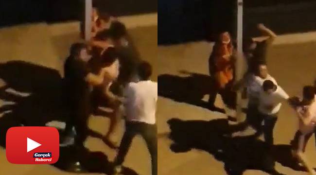 Kaza sonrası yumruklar havada uçuştu