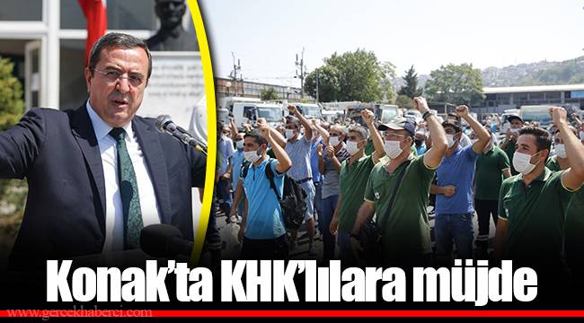 Konak’ta KHK’lılara müjde