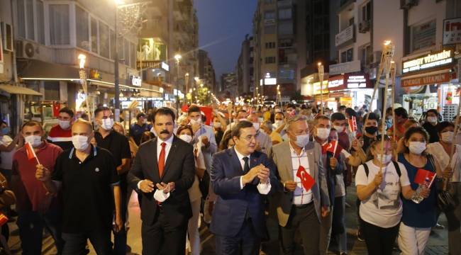 Konak'ta zafer coşkusu
