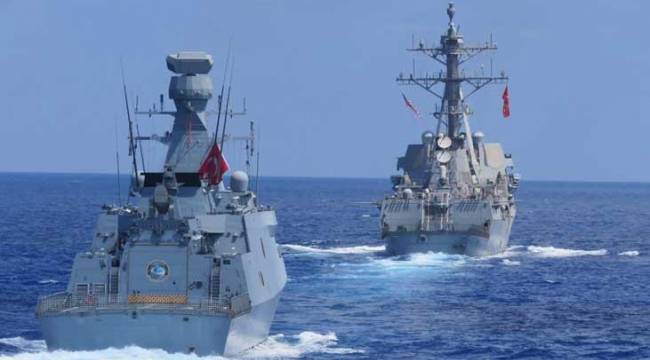 MSB görüntüleri paylaştı! Doğu Akdeniz açıklaması