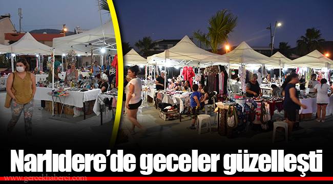 Narlıdere’de geceler güzelleşti