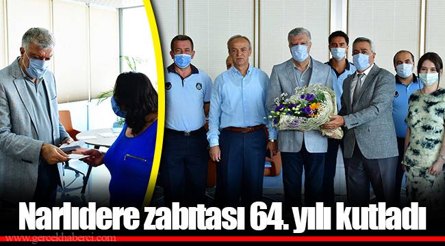 Narlıdere zabıtası 64. yılı kutladı