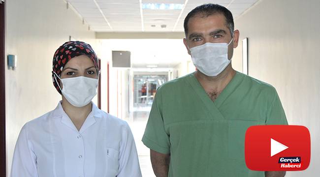 Ölümden dönen sağlıkçı çift, korona hastalarına hizmet vermeye devam ediyor