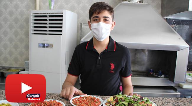 Özel kursa gitmedi, ailesinin işlettiği lokantada çalıştı, LGS’de Türkiye 1’incisi oldu