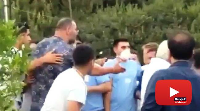 Sosyetik işletmede yumruklar havada uçuştu