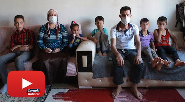 6 çocuklu aile 7 yıldır lağım suyu basan evde yaşıyor