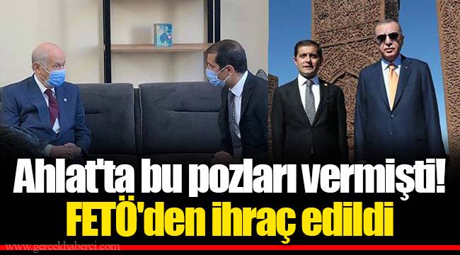 Ahlat'ta bu pozları vermişti! FETÖ'den ihraç edildi