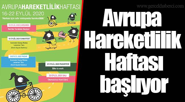 Avrupa Hareketlilik Haftası başlıyor