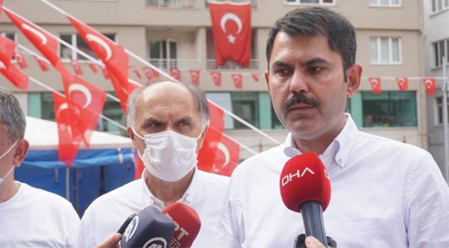 Bakan Kurum: Depremle, selle yaşamayı öğrenmek zorundayız