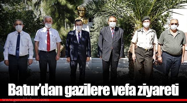 Batur’dan gazilere vefa ziyareti