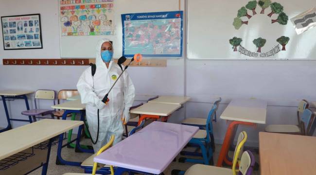 Bayraklı'da okullar eğitime hazır