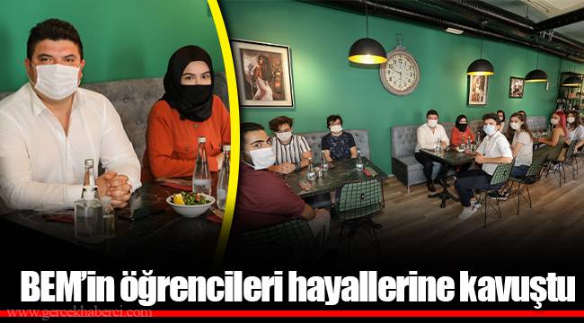 BEM’in öğrencileri hayallerine kavuştu 