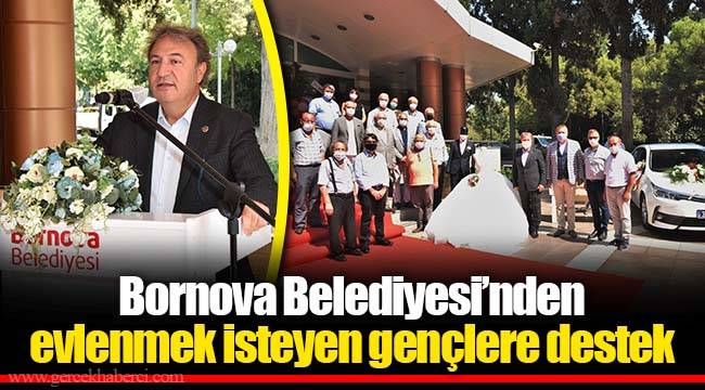 Bornova Belediyesi’nden evlenmek isteyen gençlere destek