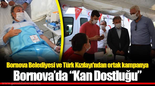 ​​​​​​​Bornova Belediyesi ve Türk Kızılayı'ndan ortak kampanya 
