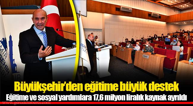 Büyükşehir’den eğitime büyük destek