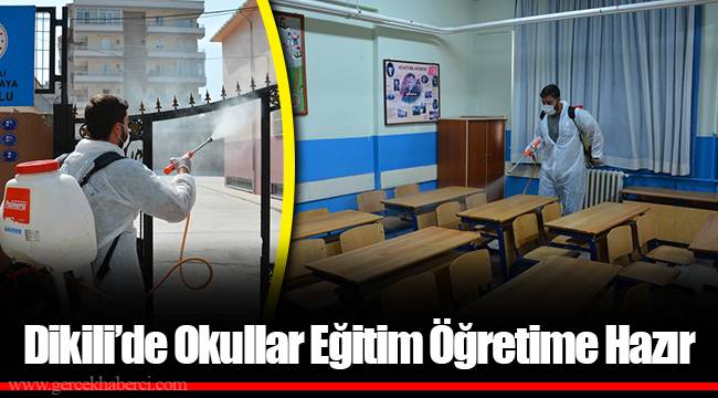 Dikili’de Okullar Eğitim Öğretime Hazır