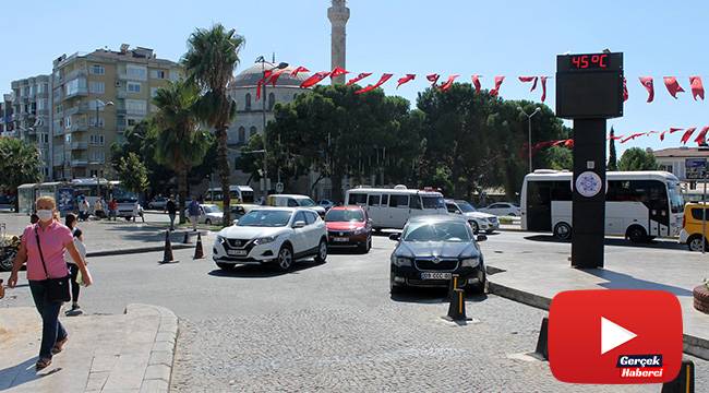 Eylül ayında termometreler 45 dereceyi gösterdi