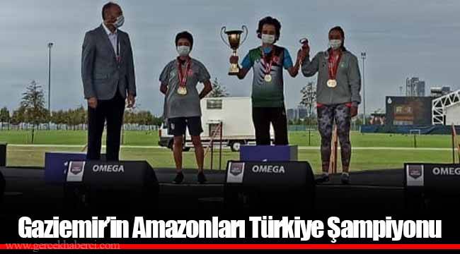 Gaziemir’in Amazonları Türkiye Şampiyonu