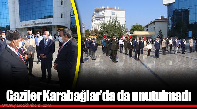 Gaziler Karabağlar'da da unutulmadı