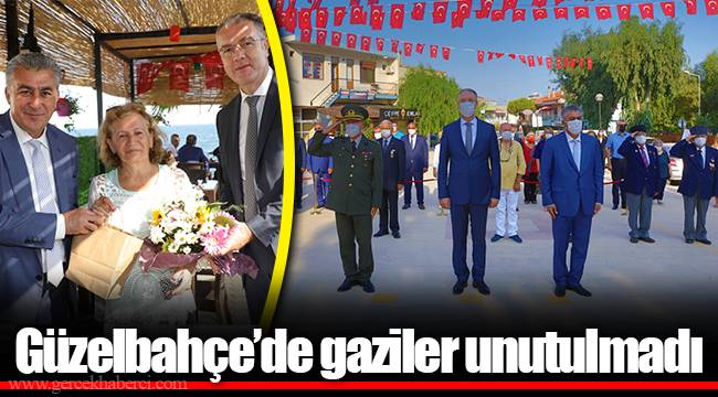 Güzelbahçe’de gaziler unutulmadı