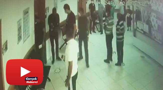 Hastanede dehşet anları, tartıştığı doktor kapıyı kapattı parmağı koptu