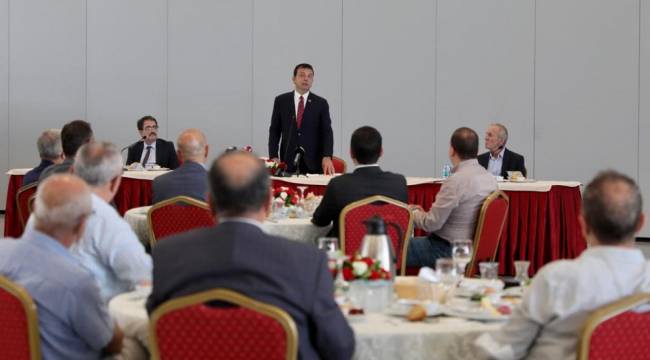 İBB Başkanı İmamoğlu: Belediyeleri siyasi ayırıma tabi tutmuyoruz