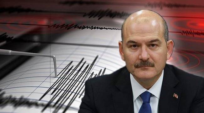 İçişleri Bakanı Soylu, İstanbul'da deprem tatbikatı yapılacağını açıkladı