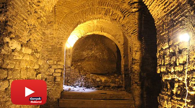 İstanbul'un gizli sarayı böyle görüntülendi