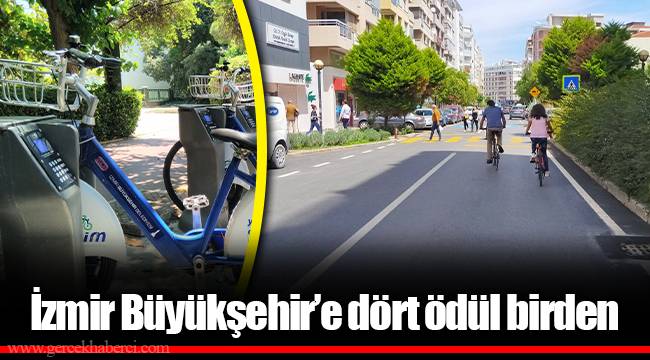 İzmir Büyükşehir’e dört ödül birden