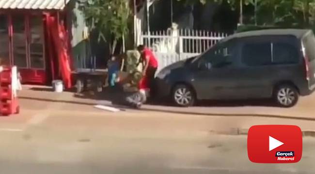 Kadına şiddet cep telefonu kamerasında