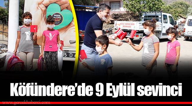 Köfündere’de 9 Eylül sevinci 