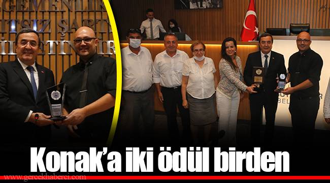 Konak’a iki ödül birden