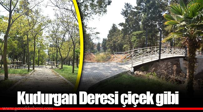 Kudurgan Deresi çiçek gibi