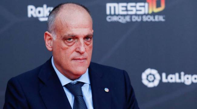 La Liga Başkanı Javier Tebas'a Kovid-19 soruşturması