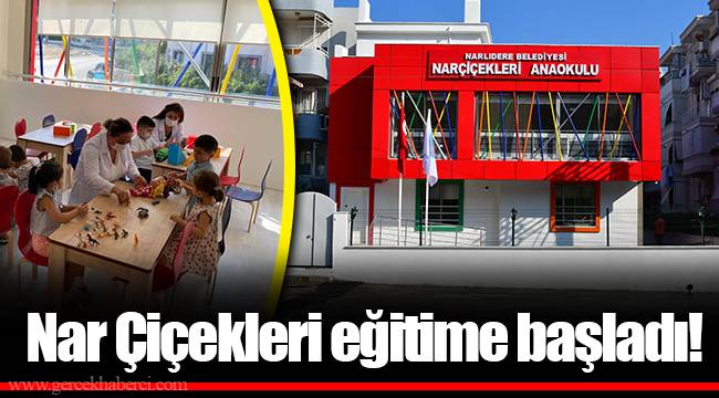 Nar Çiçekleri eğitime başladı!