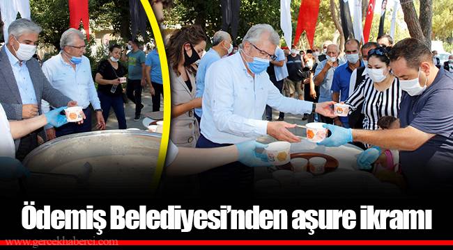 Ödemiş Belediyesi’nden aşure ikramı