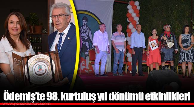 Ödemiş’te 98. kurtuluş yıl dönümü etkinlikleri 