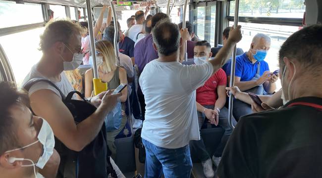 Toplu taşıma araçlarında manzara değişmedi